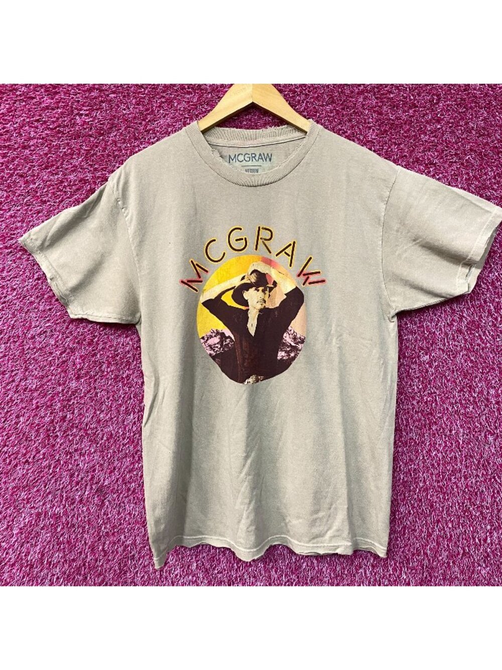 McGrow Not a Moment Too Soon Album T-Shirt Medium